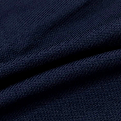 [New] V::room Wool Crew Neck Short Sleeve Pullover Knit Navy [L] [Condition Rank N] [Men&