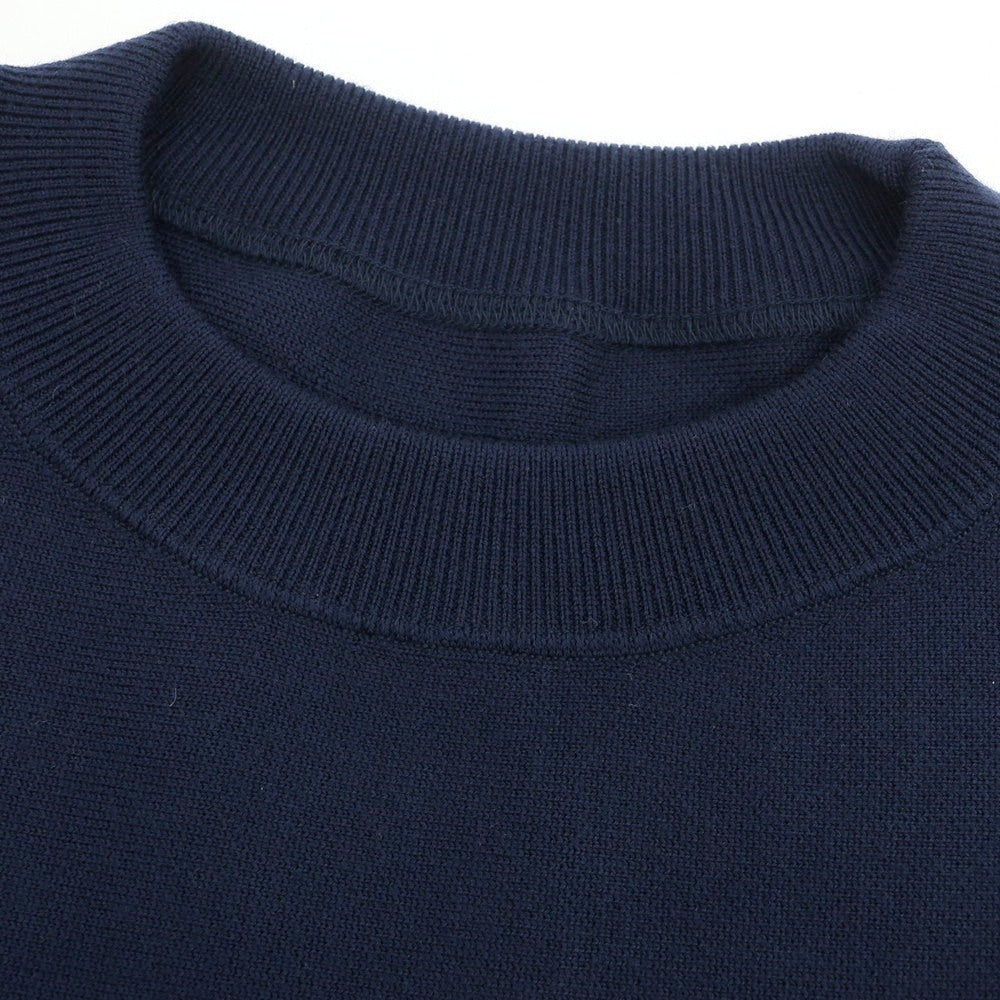 【新品】ヴィルーム V::loom ウール クルーネック プルオーバーニット ネイビー【サイズM】【 状態ランクN 】【 メンズ 】[EPD]