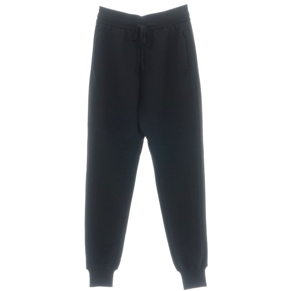 【新品】ヴィルーム V::loom ウール ニット  イージーパンツ ブラック【 L 】【 状態ランクN 】【 メンズ 】