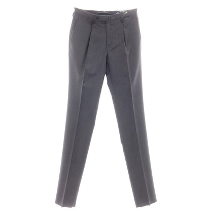 [New] INCOTEX 31-type wool one-pleat dress slacks pants, medium gray (04) [44] [Condition rank N] [Men&