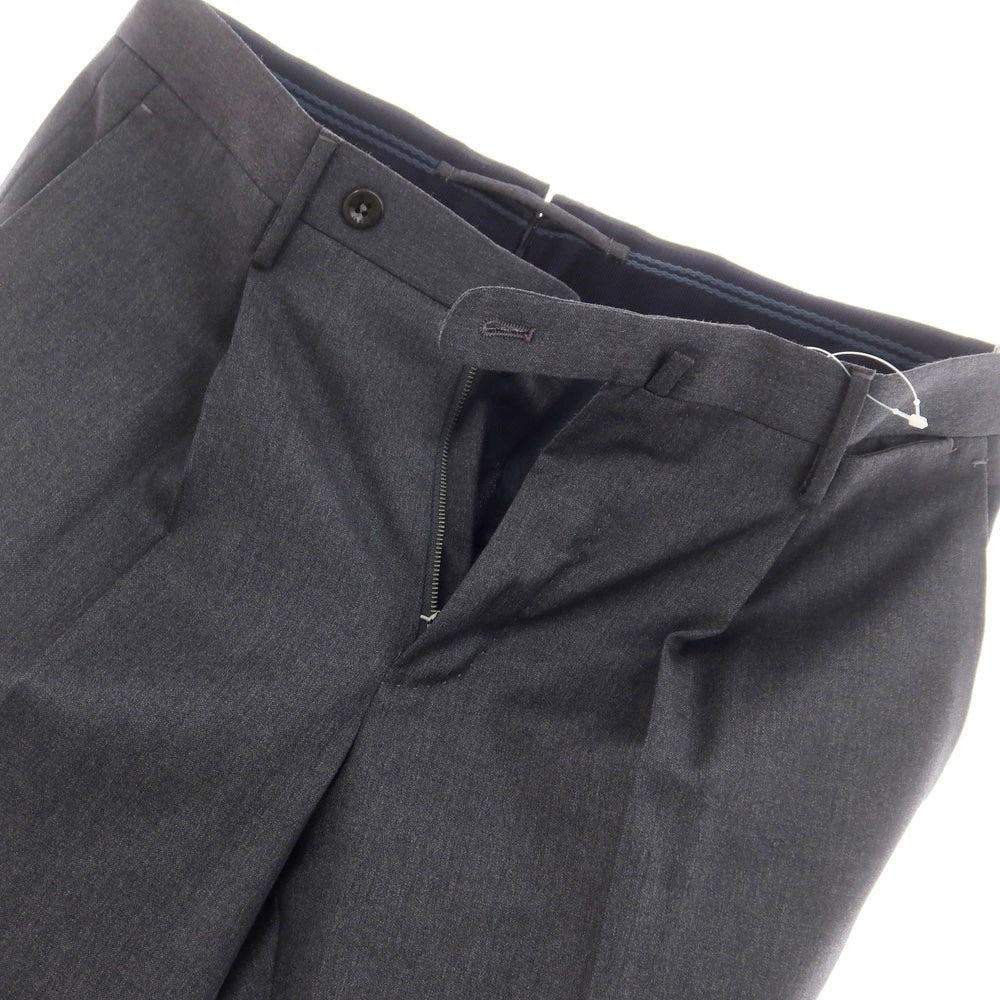 [New] INCOTEX 31-type wool one-pleat dress slacks pants, medium gray (04) [44] [Condition rank N] [Men&
