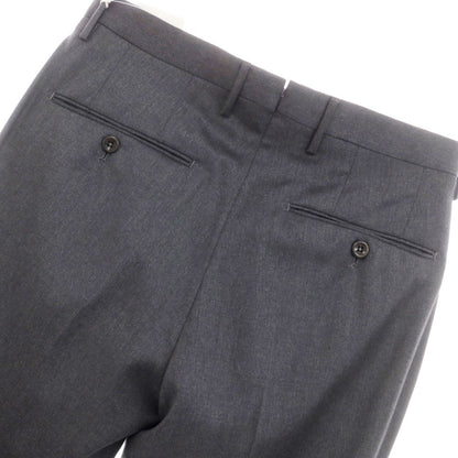 [New] INCOTEX 31-type wool one-pleat dress slacks pants, medium gray (04) [44] [Condition rank N] [Men&