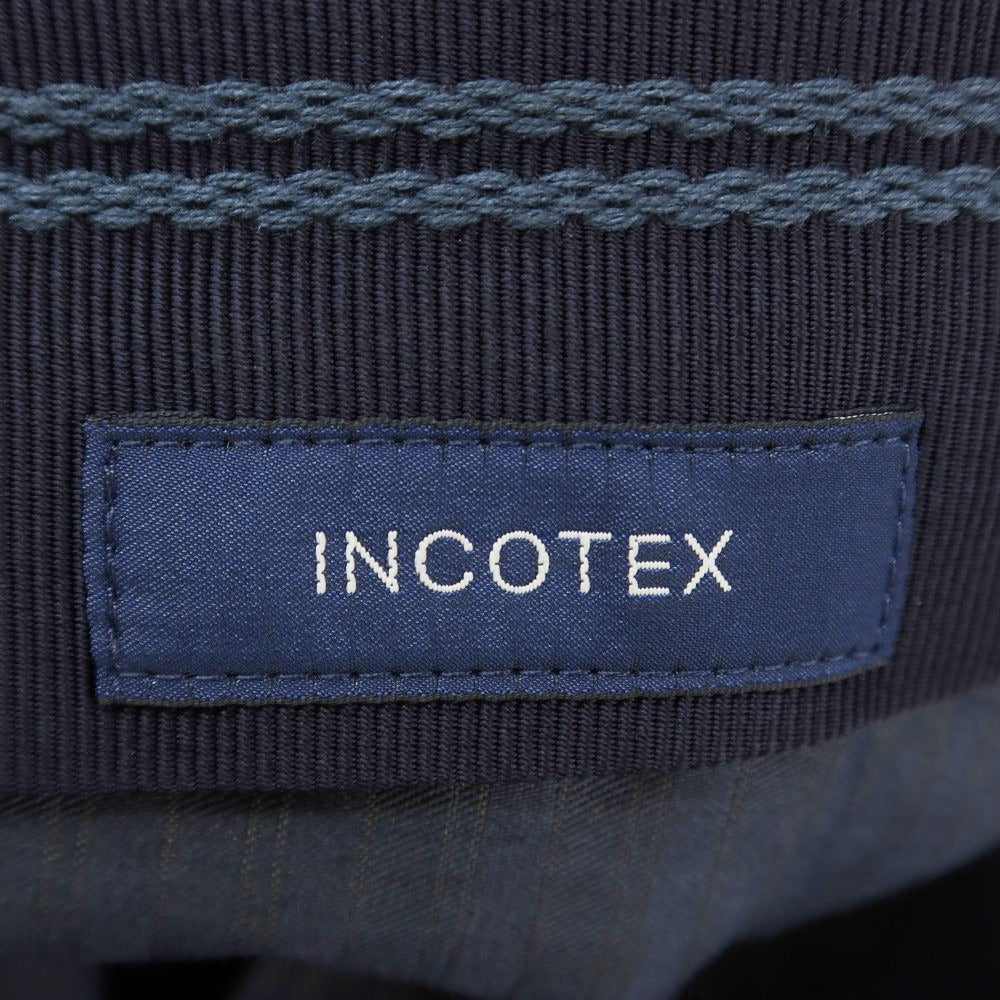 [New] INCOTEX 31-type wool one-pleat dress slacks pants, medium gray (04) [44] [Condition rank N] [Men&