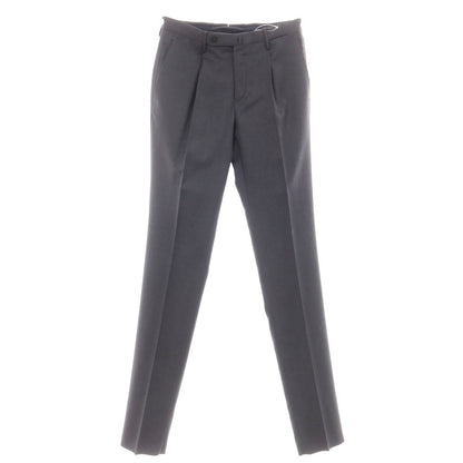 [New] INCOTEX 31-type wool one-pleat dress slacks pants, medium gray (04) [46] [Condition rank N] [Men&