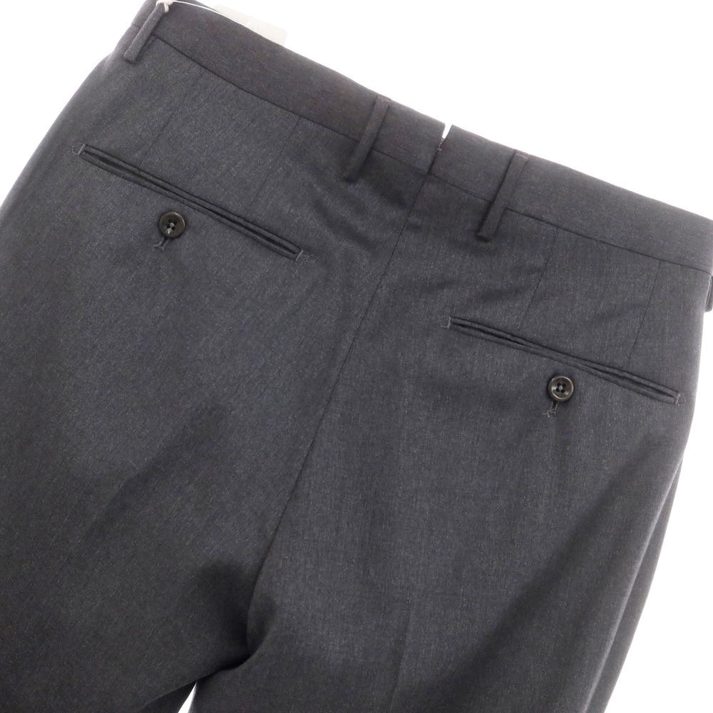 [New] INCOTEX 31-type wool one-pleat dress slacks pants, medium gray (04) [46] [Condition rank N] [Men&