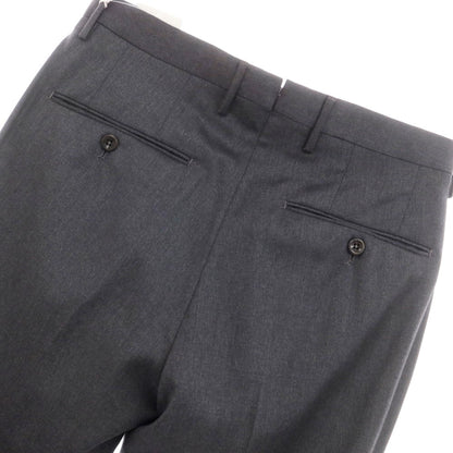 [New] INCOTEX 31-type wool one-pleat dress slacks pants, medium gray (04) [46] [Condition rank N] [Men&