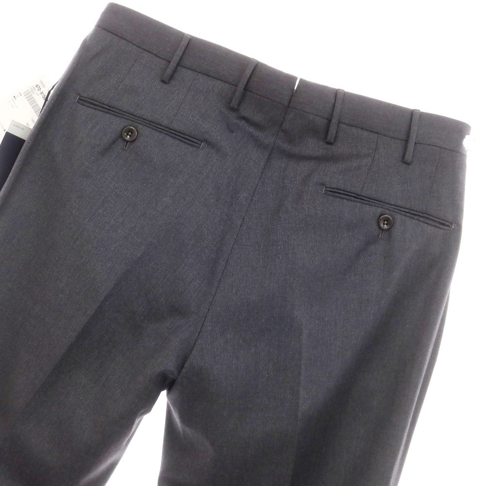 [New] INCOTEX 31-type wool one-pleat dress slacks pants, medium gray (04) [48] [Condition rank N] [Men&