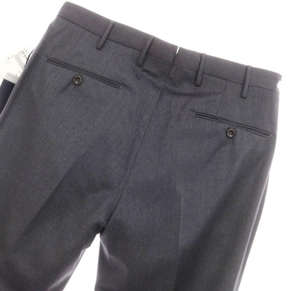 [New] INCOTEX 31-type wool one-pleat dress slacks pants, medium gray (04) [50] [Condition rank N] [Men&