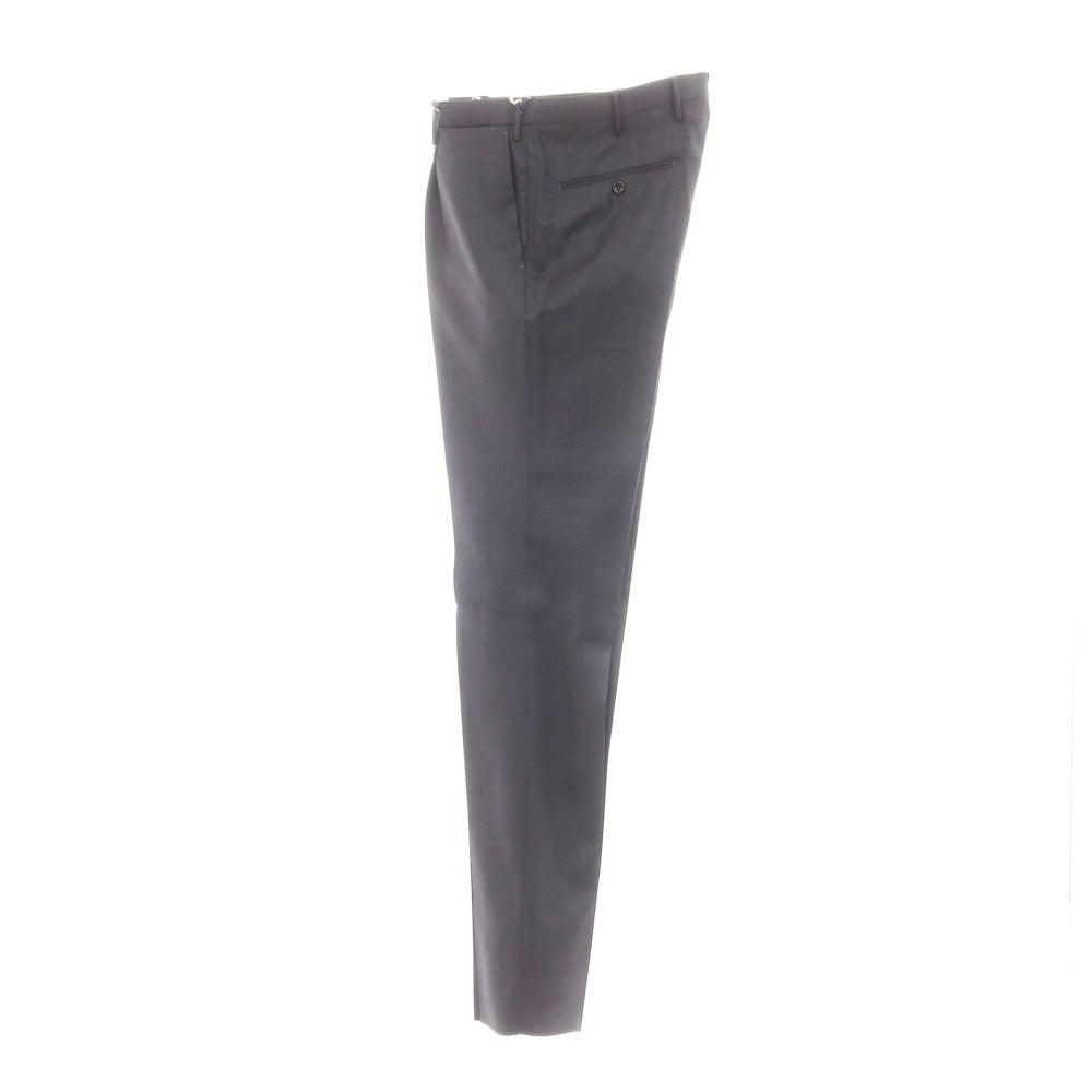 [New] INCOTEX 31-type wool one-pleat dress slacks pants, medium gray (04) [50] [Condition rank N] [Men&