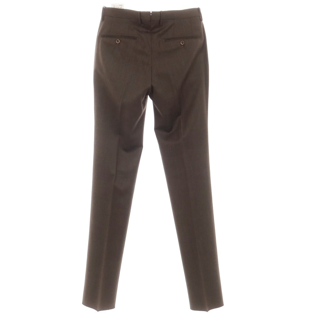 [New] INCOTEX 31-type wool one-pleat dress slacks pants brown (36) [44] [Condition rank N] [Men&