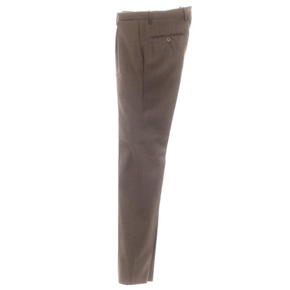 [New] INCOTEX 31-type wool one-pleat dress slacks pants brown (36) [44] [Condition rank N] [Men&