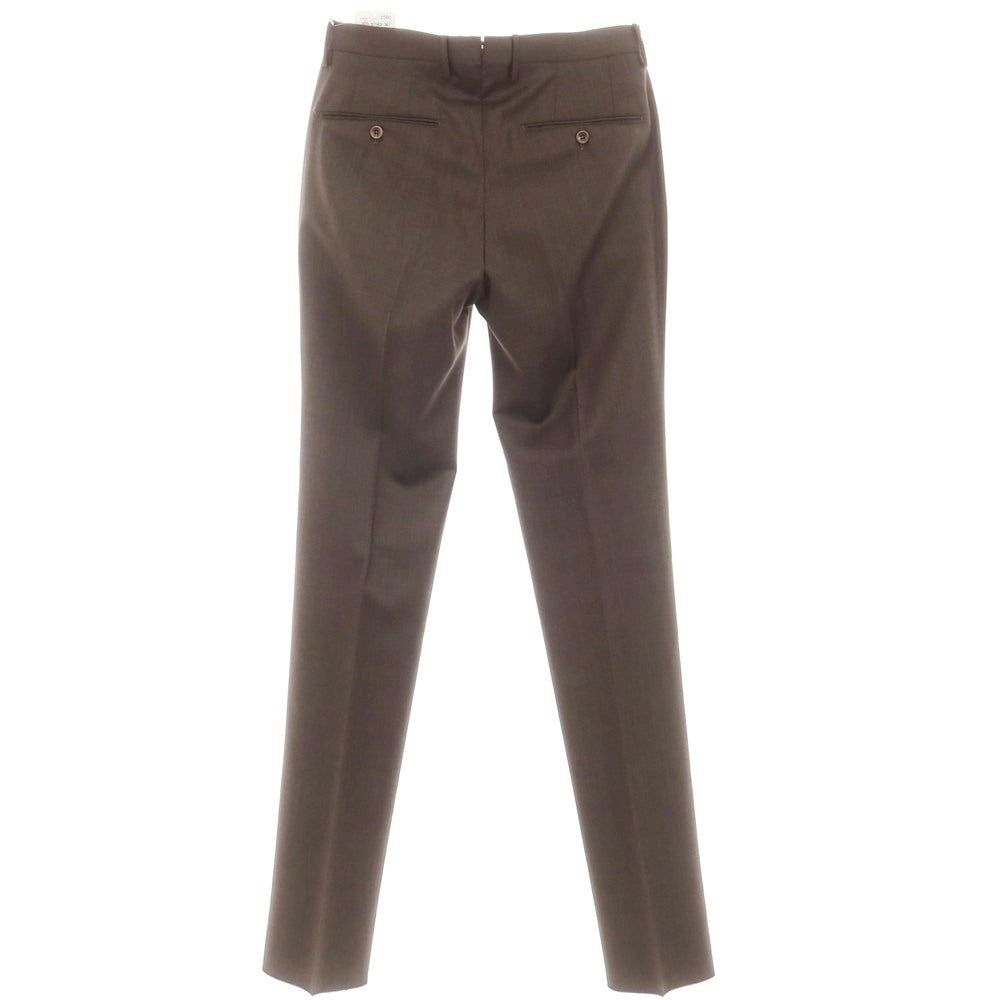 [New] INCOTEX 31-type wool one-pleat dress slacks pants brown (36) [46] [Condition rank N] [Men&