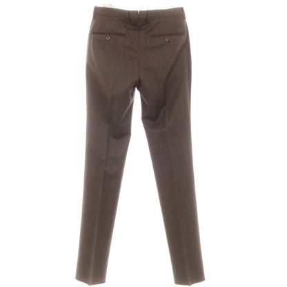 [New] INCOTEX 31-type wool one-pleat dress slacks pants brown (36) [46] [Condition rank N] [Men&