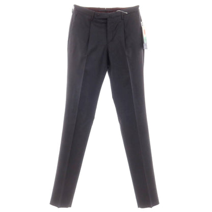 [New] INCOTEX 31-type wool one-pleat dress slacks pants, dark gray (06) [44] [Condition rank N] [Men&