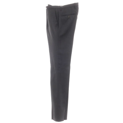 [New] INCOTEX 31-type wool one-pleat dress slacks pants, dark gray (06) [44] [Condition rank N] [Men&