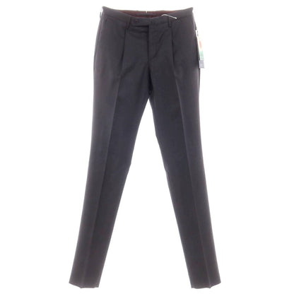 [New] INCOTEX 31-type wool one-pleat dress slacks pants, dark gray (06) [46] [Condition rank N] [Men&