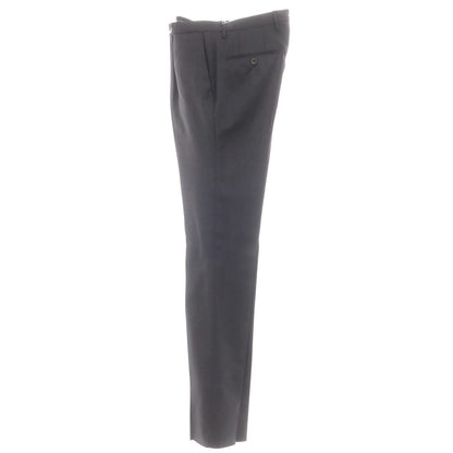 [New] INCOTEX 31-type wool one-pleat dress slacks pants, dark gray (06) [46] [Condition rank N] [Men&