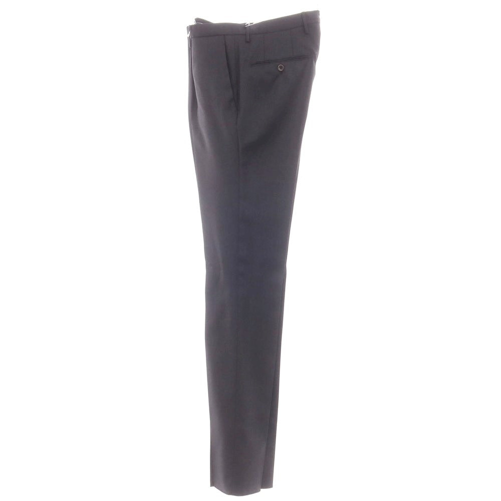 [New] INCOTEX 31-type wool one-pleat dress slacks pants, dark gray (06) [50] [Condition rank N] [Men&