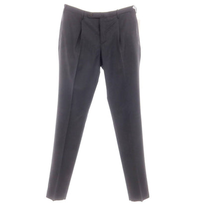 [New] INCOTEX 31-type wool one-pleat dress slacks pants, dark gray (06) [52] [Condition rank N] [Men&