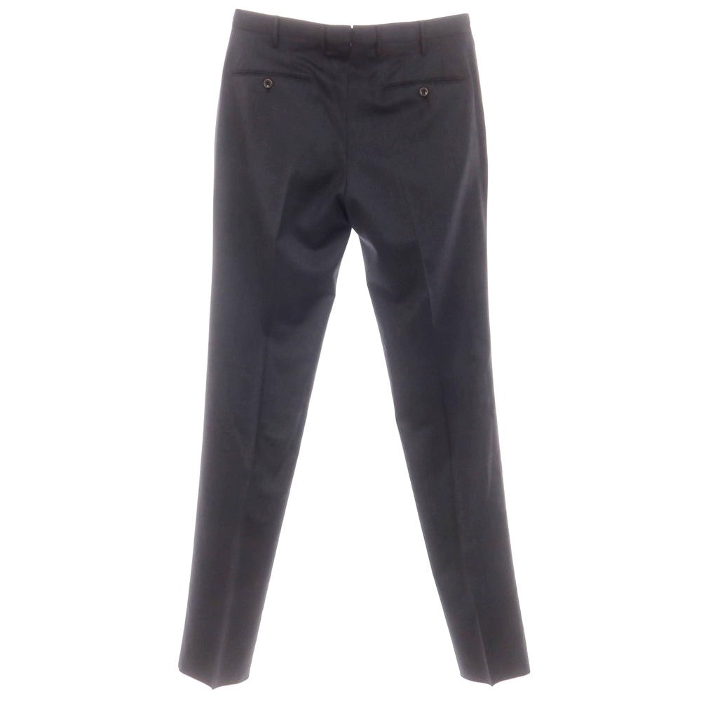 [New] INCOTEX 31-type wool one-pleat dress slacks pants, dark gray (06) [52] [Condition rank N] [Men&