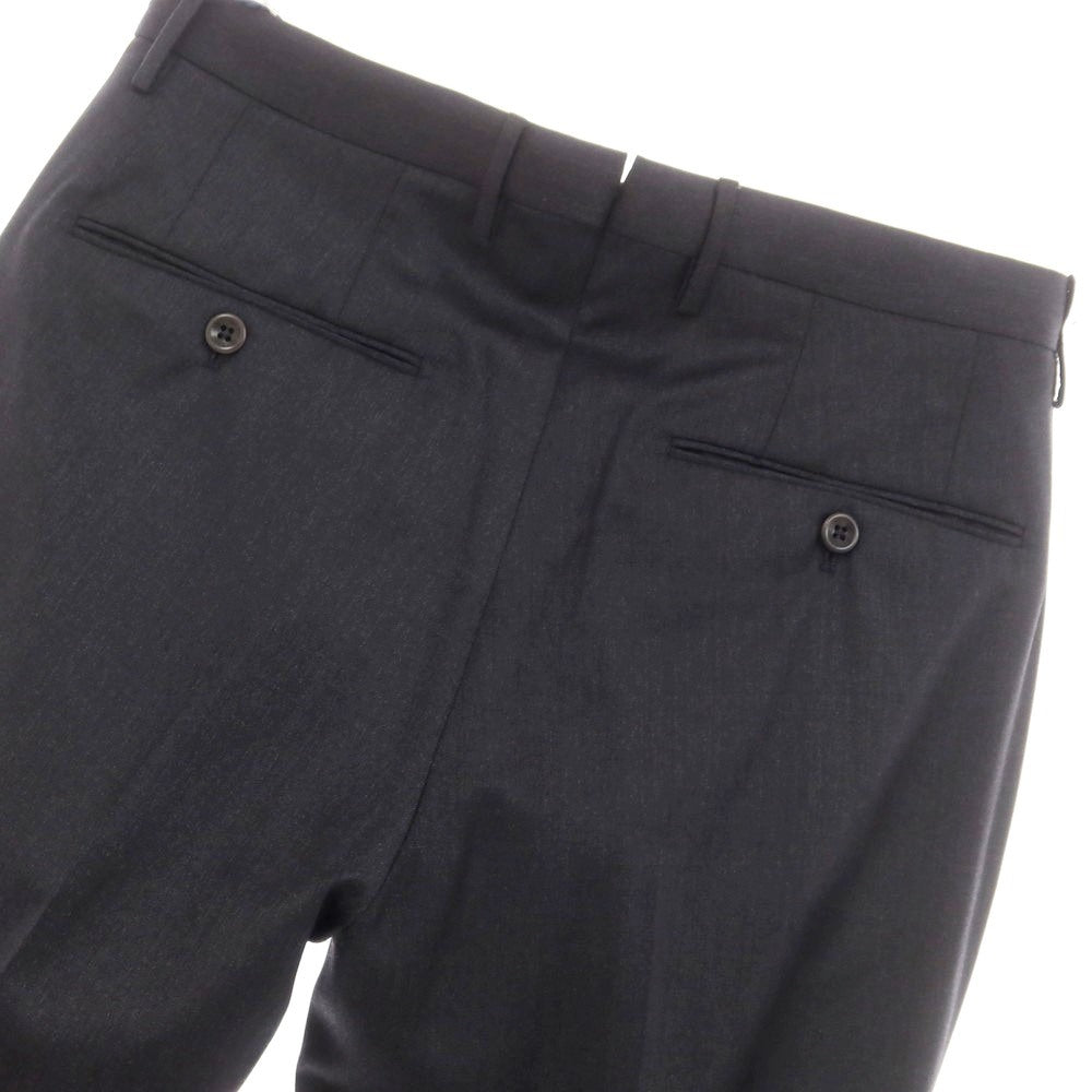 [New] INCOTEX 31-type wool one-pleat dress slacks pants, dark gray (06) [52] [Condition rank N] [Men&