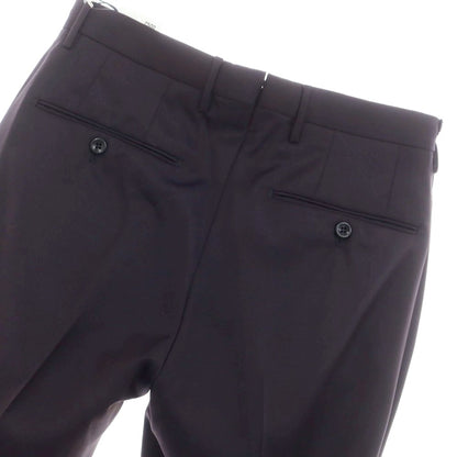 [New] INCOTEX 31-type wool one-pleat dress slacks pants, dark navy (78) [44] [Condition rank N] [Men&