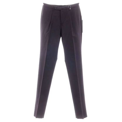 [New] INCOTEX 31-type wool one-pleat dress slacks pants, dark navy (78) [46] [Condition rank N] [Men&