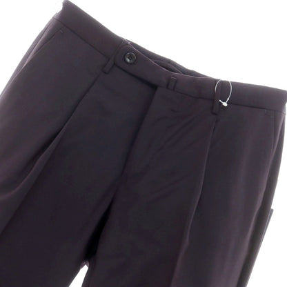 [New] INCOTEX 31-type wool one-pleat dress slacks pants, dark navy (78) [46] [Condition rank N] [Men&