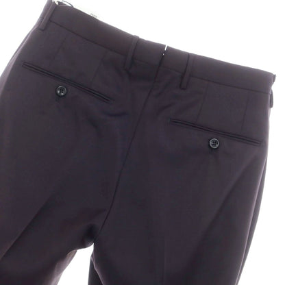 [New] INCOTEX 31-type wool one-pleat dress slacks pants, dark navy (78) [46] [Condition rank N] [Men&