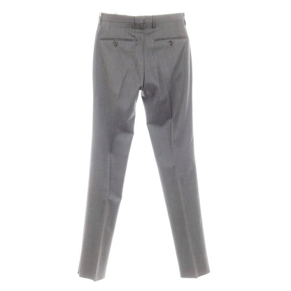 [New] INCOTEX 31-type wool one-pleat dress slacks pants, medium gray (03) [46] [Condition rank N] [Men&