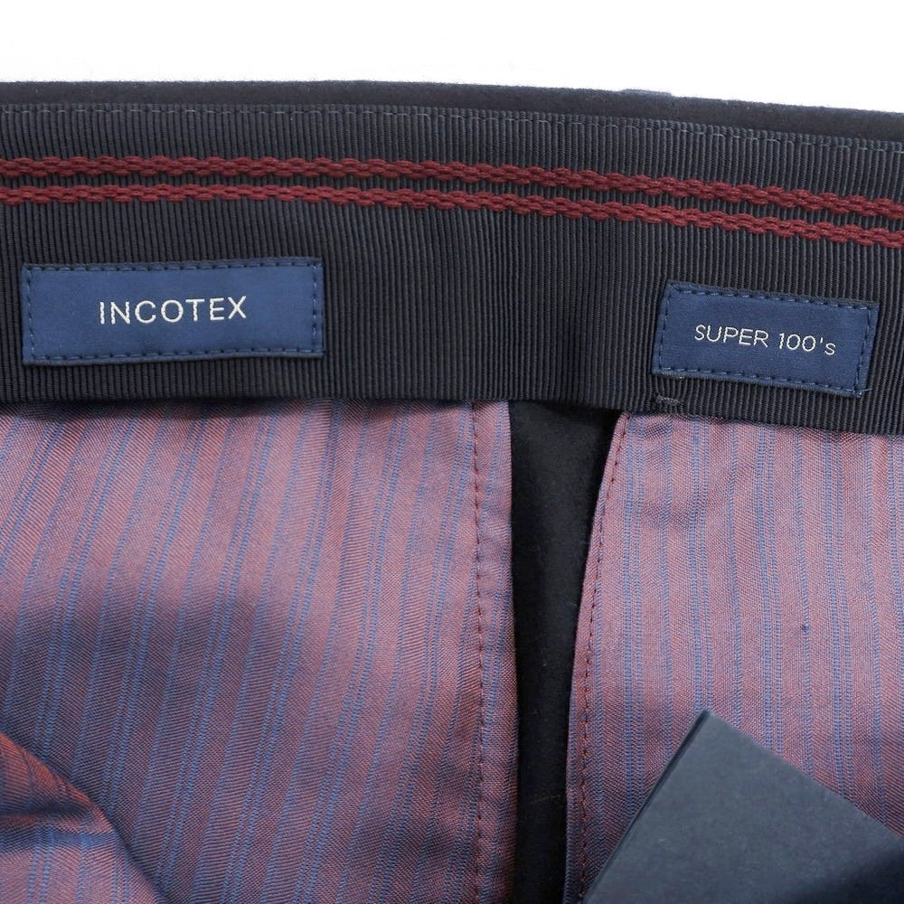 【新品】インコテックス INCOTEX ドレススラックスパンツ ネイビー（78）【サイズ46】【 状態ランクN 】【 メンズ 】[EPD]