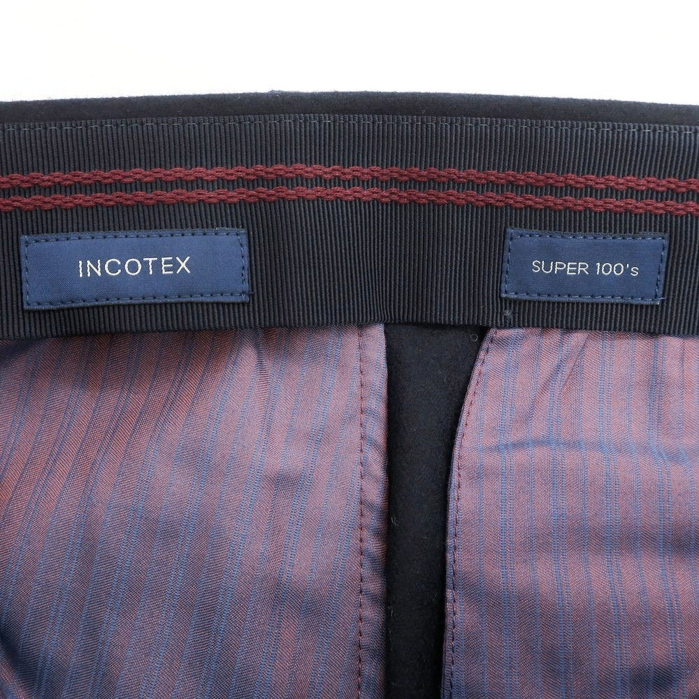 【新品】インコテックス INCOTEX ドレススラックスパンツ ネイビー（78）【サイズ48】【 状態ランクN 】【 メンズ 】[DPD]