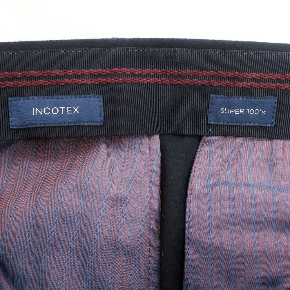 【新品】インコテックス INCOTEX ドレススラックスパンツ ネイビー（78）【サイズ50】【 状態ランクN 】【 メンズ 】[EPD]