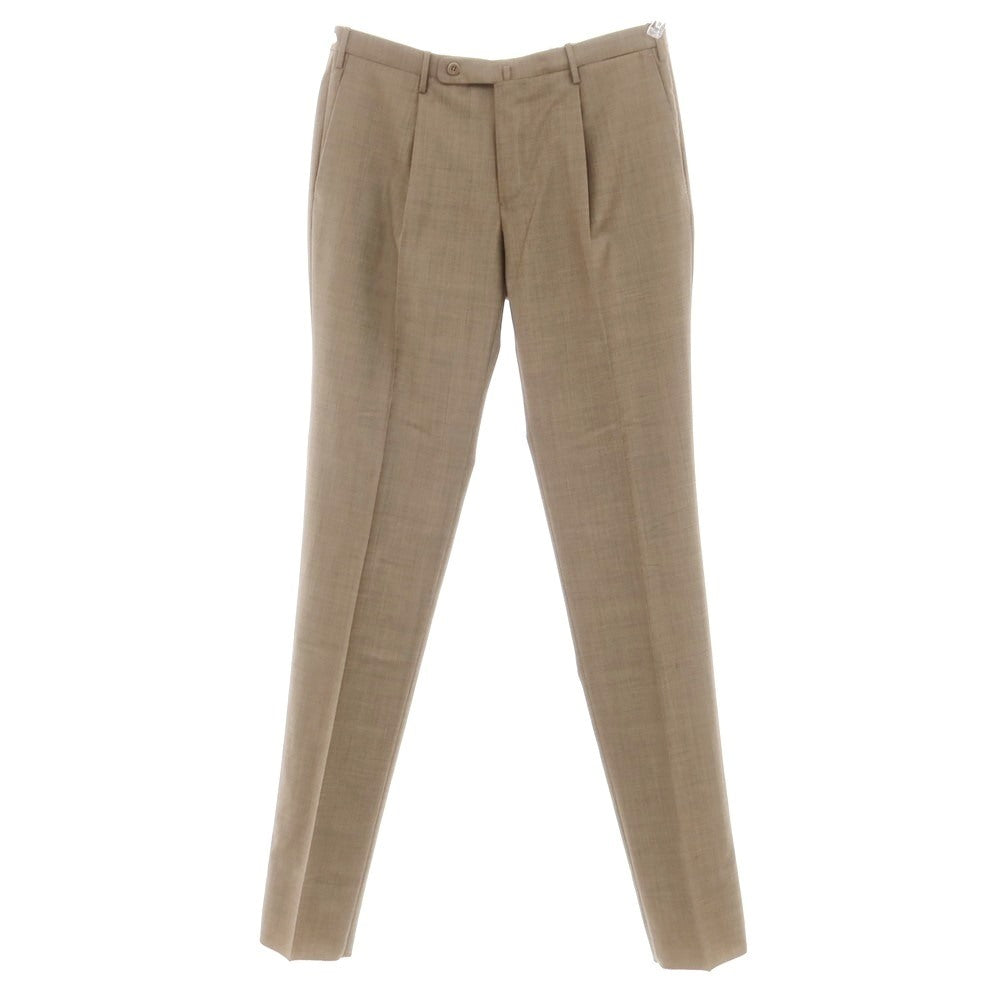 [New] INCOTEX 31-type wool dress slacks pants, light brown (45) [50] [Condition rank N] [Men&