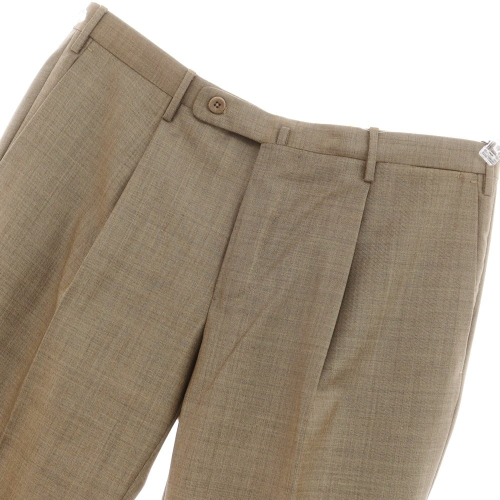 [New] INCOTEX 31-type wool dress slacks pants, light brown (45) [50] [Condition rank N] [Men&