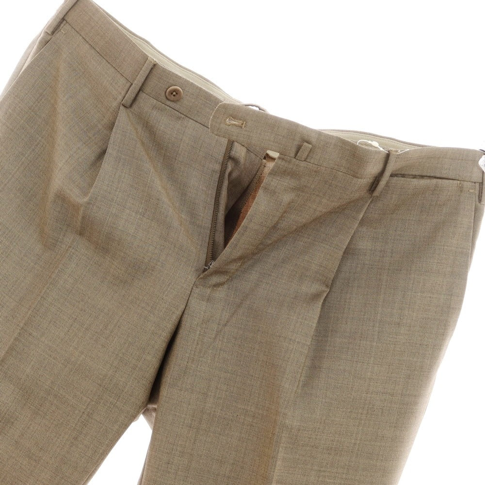 [New] INCOTEX 31-type wool dress slacks pants, light brown (45) [50] [Condition rank N] [Men&