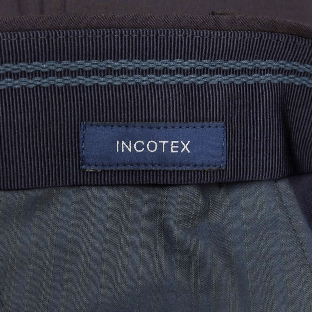 [New] INCOTEX 35-type wool dress slacks pants, dark navy (78) [52] [Condition rank N] [Men&