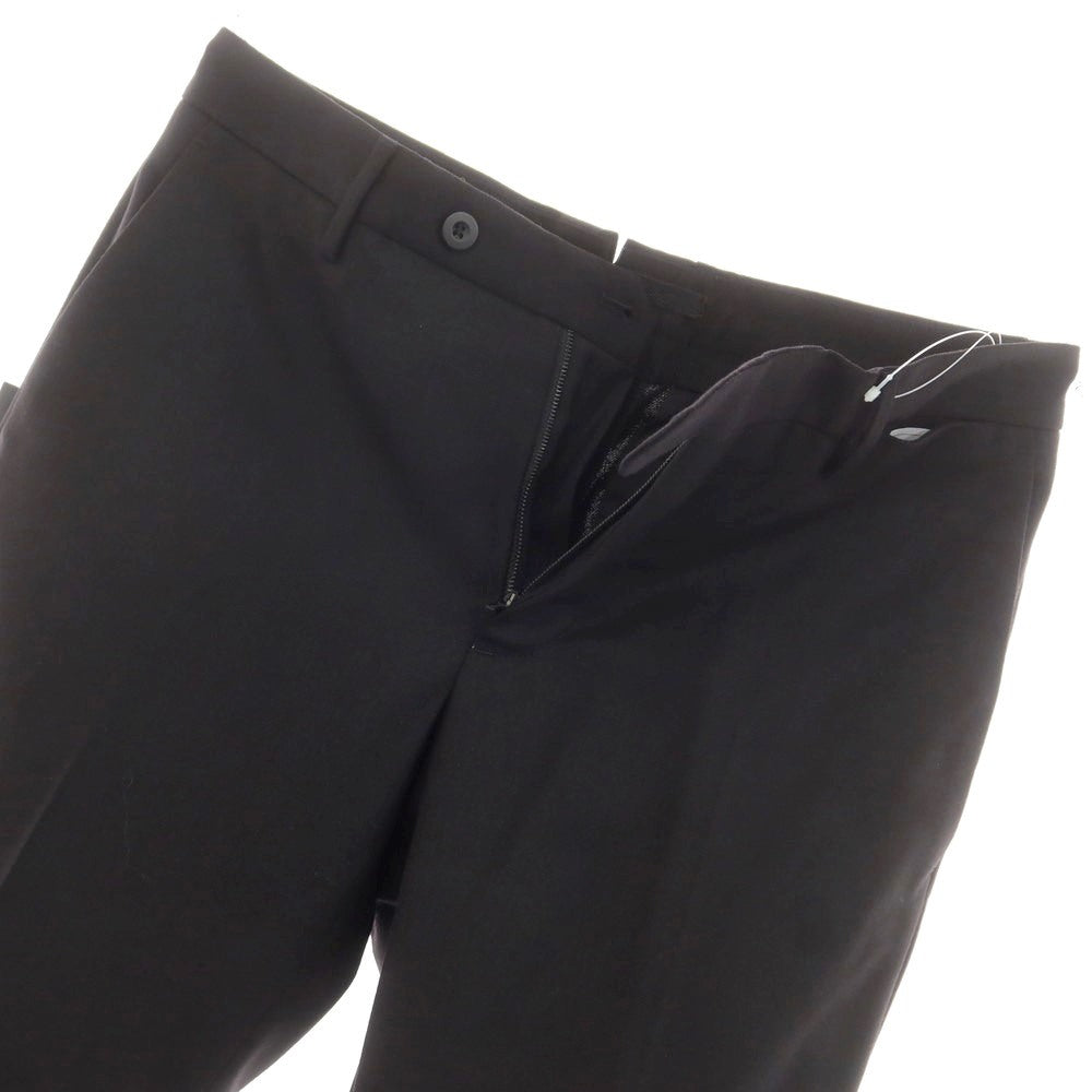 [New] INCOTEX SLOWEAR 35-type stretch wool polyester dress slacks pants, black (08) [44] [Condition rank N] [Men&