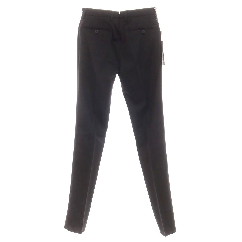 [New] INCOTEX SLOWEAR 35-type stretch wool polyester dress slacks pants, black (08) [44] [Condition rank N] [Men&