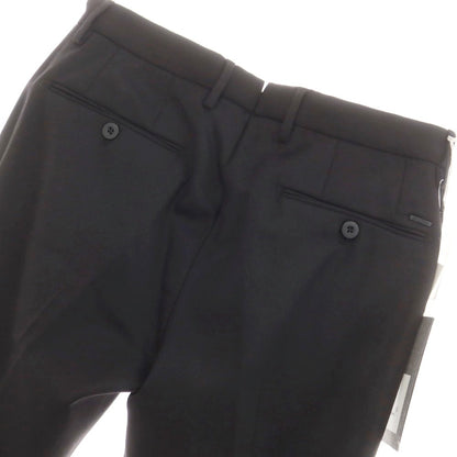 [New] INCOTEX SLOWEAR 35-type stretch wool polyester dress slacks pants, black (08) [44] [Condition rank N] [Men&