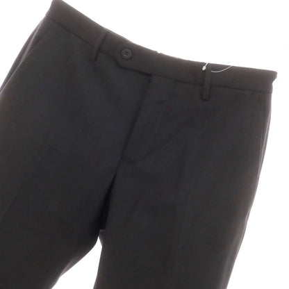 [New] INCOTEX SLOWEAR 35-type stretch wool polyester dress slacks pants, black (08) [44] [Condition rank N] [Men&