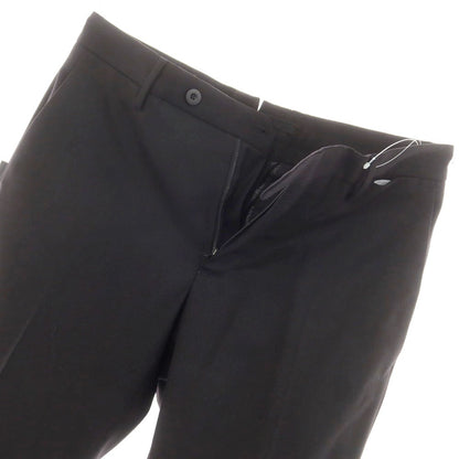 [New] INCOTEX SLOWEAR 35-type stretch wool polyester dress slacks pants, black (08) [44] [Condition rank N] [Men&
