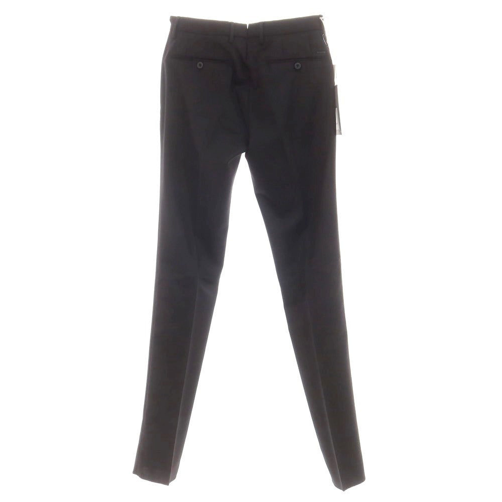 [New] INCOTEX SLOWEAR 35-type stretch wool polyester dress slacks pants, black (08) [44] [Condition rank N] [Men&