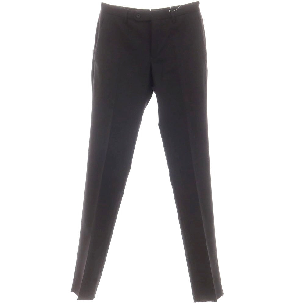 [New] INCOTEX SLOWEAR 35-type stretch wool polyester dress slacks pants, black (08) [44] [Condition rank N] [Men&