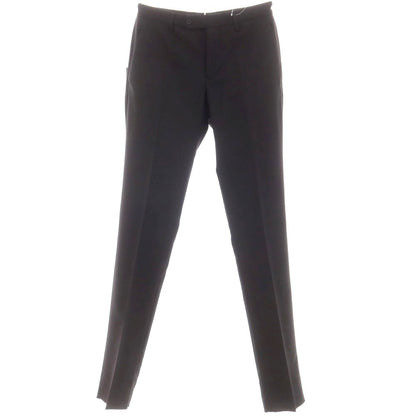 [New] INCOTEX SLOWEAR 35-type stretch wool polyester dress slacks pants, black (08) [44] [Condition rank N] [Men&