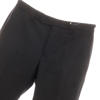 [New] INCOTEX SLOWEAR 35-type stretch wool polyester dress slacks pants, black (08) [44] [Condition rank N] [Men&