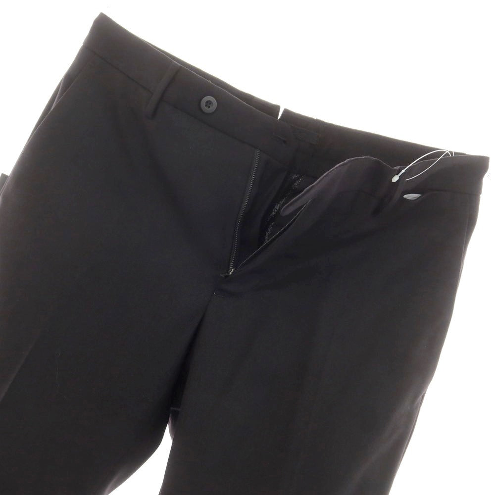 [New] INCOTEX SLOWEAR 35-type stretch wool polyester dress slacks pants, black (08) [44] [Condition rank N] [Men&