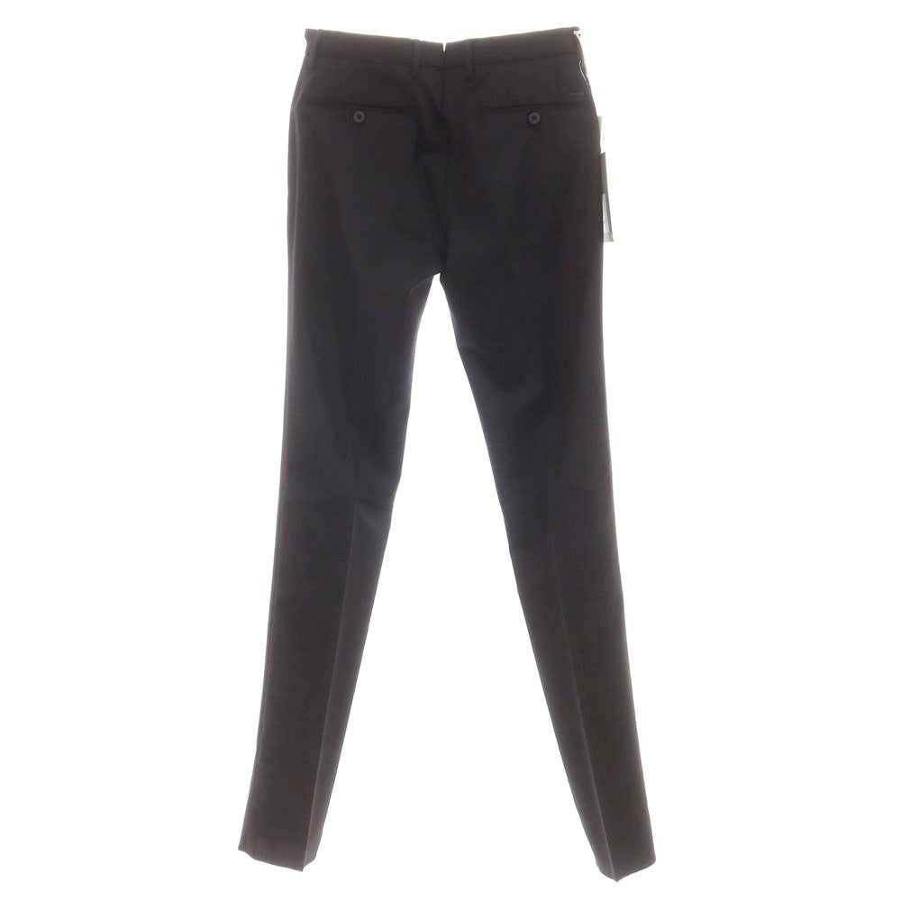 [New] INCOTEX SLOWEAR 35-type stretch wool polyester dress slacks pants, black (08) [44] [Condition rank N] [Men&
