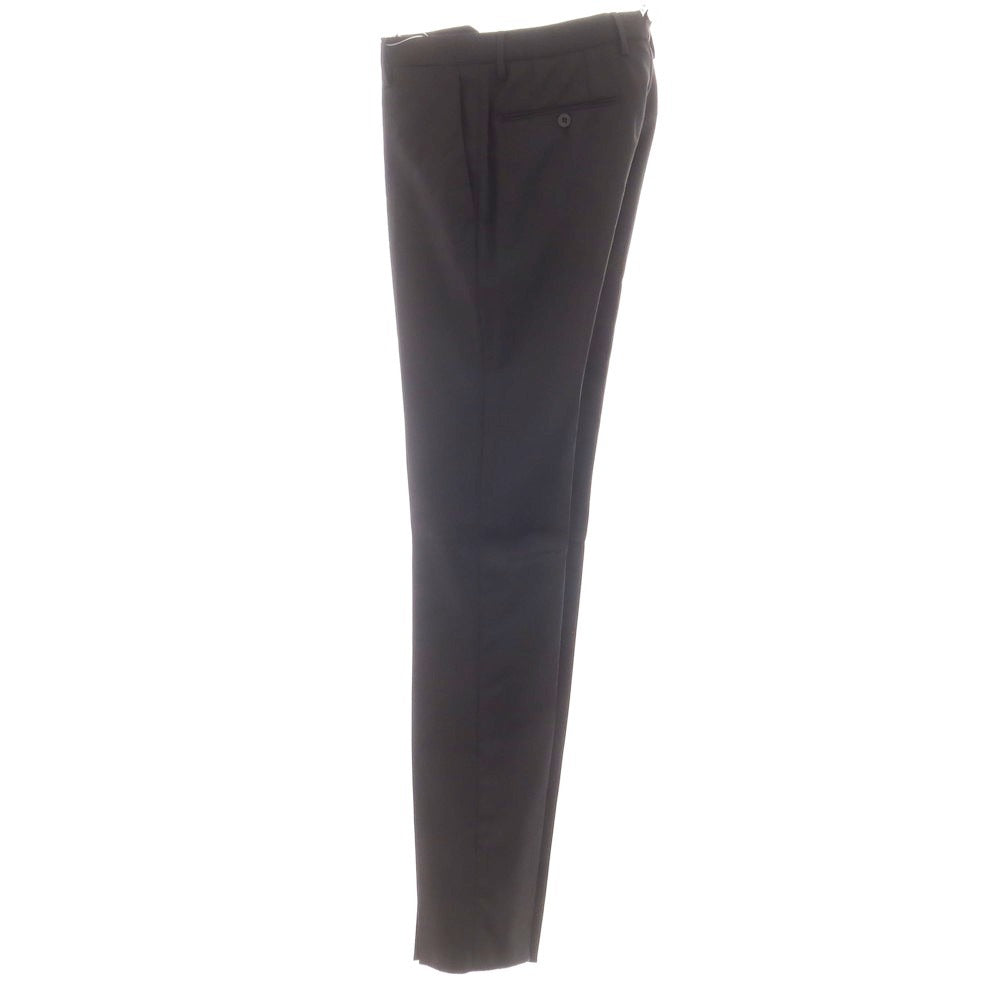 [New] INCOTEX SLOWEAR 35-type stretch wool polyester dress slacks pants, black (08) [44] [Condition rank N] [Men&