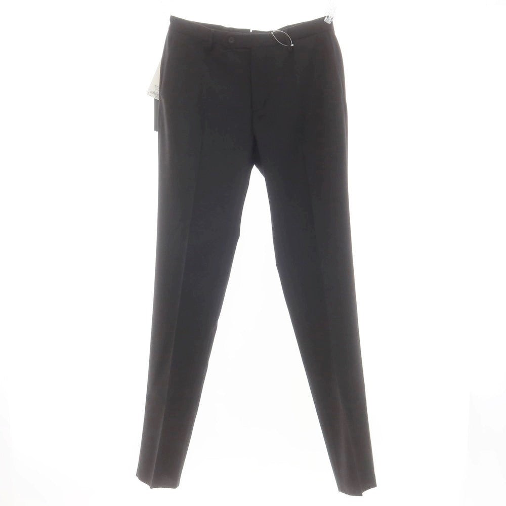[New] INCOTEX SLOWEAR 35-type stretch wool polyester dress slacks pants, black (08) [50] [Condition rank N] [Men&